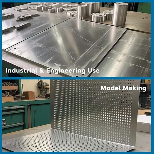 OnlineMetals 6061-T651 Aluminum Sheet – 6" x 12", 1/8" Thick, Milling | Raw - Image 6