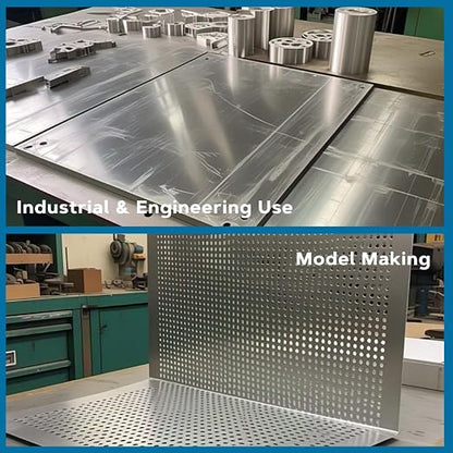 OnlineMetals 6061-T651 Aluminum Sheet – 6" x 12", 1/8" Thick, Milling | Raw - Image 6