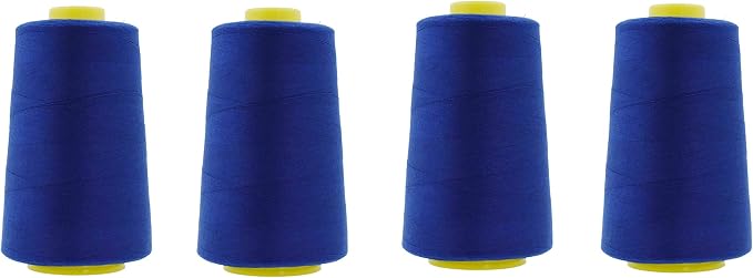 Mandala Crafts 4 Pack of Serger Threads Cones Spools by MandalaCrafts