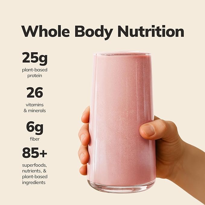 Ka’Chava Whole Body Meal Shake Coconut Acai 2 lb – Vegan Protein Powder - Image 2