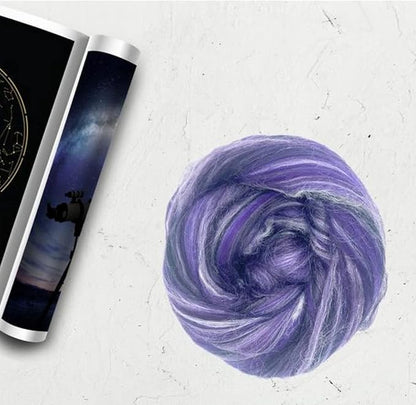 Revolution Fibers – Constellation Range Roving | Multicolored Tonal Blend of - Image 5