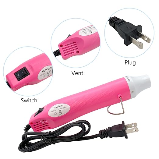 Mini Heat Gun, Portable Hot Air Gun Tool - Image 2