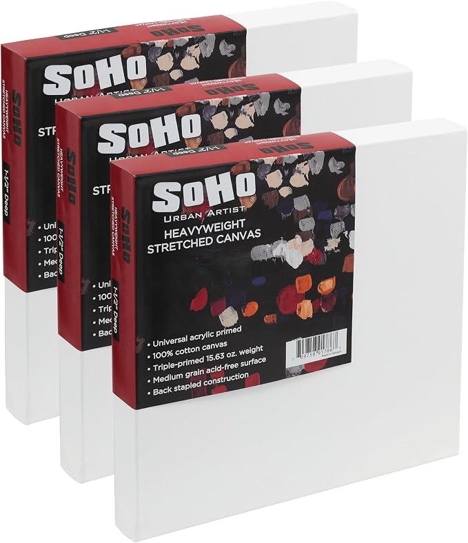 SoHo Urban Artist, 36x36 Heavyweight Stretched Cotton Canvas by SoHo+Urban+Artist