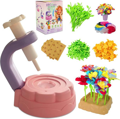 DIY Fabric Flower Bouquet Toy Set | Children's Handmade Materials Pack | STEM by Soupost