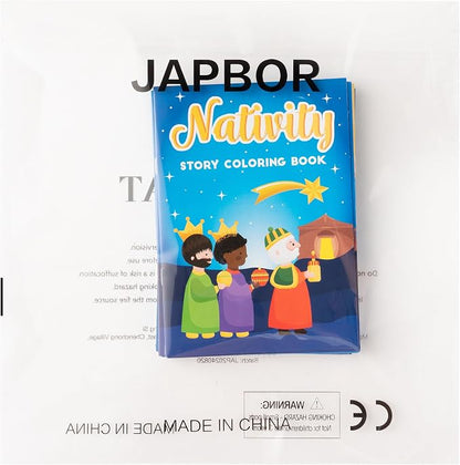 JAPBOR Christmas Nativity Coloring Books - Image 7