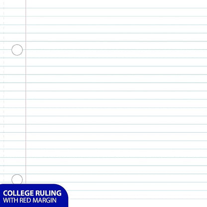 BAZIC Notebook College Ruled 1 Subject 80 Sheets Wireless Notebooks, Lined - Image 3