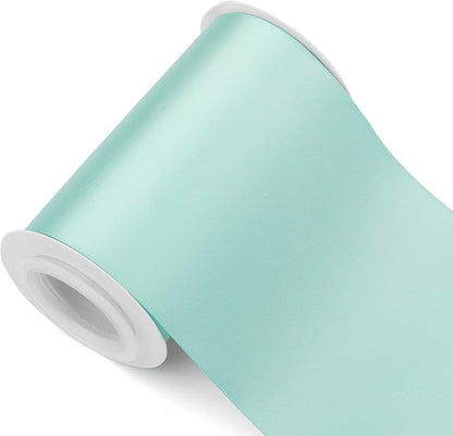 Humphrey's Craft 4 Inch Blue Double Faced Satin Ribbon by HumphreysCraft