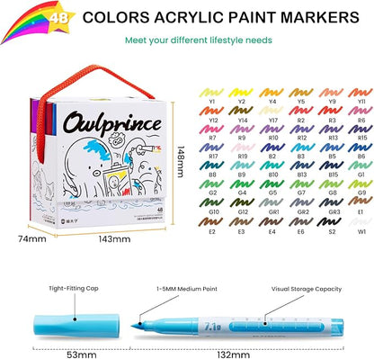 7.1G Acrylic Paint Markers Direct Liquid - Image 6