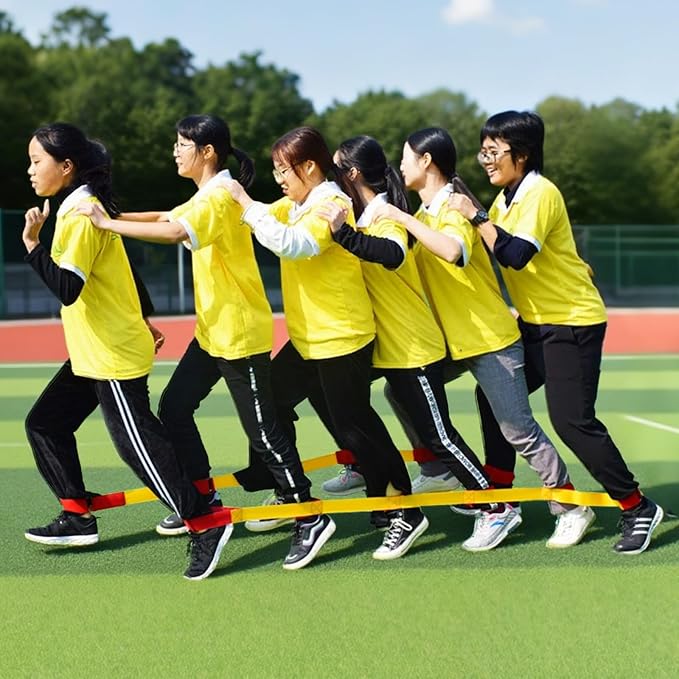 Sonyabecca Cooperative Band Walker 5-Legged Race Band Set Game Teamwork Training - Image 5