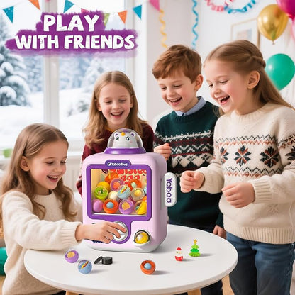 34 Pcs Claw Machine for Kids 3-12, Unicorns Gachapon Machine Toys for Girls 3 4 - Image 2