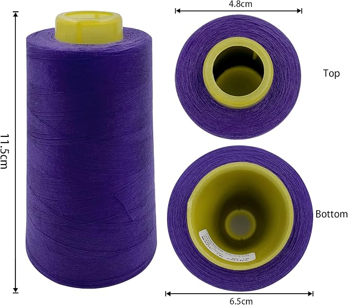 Tortoise 4 Cones of 3000 Yards Each Spool Thread - Image 3