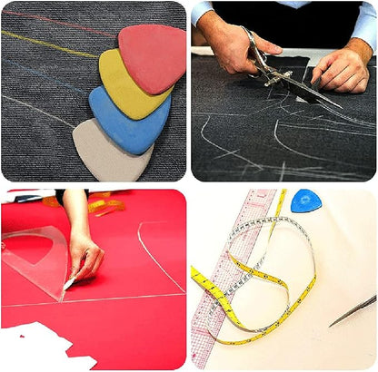 Triangle Tailors Chalk, Sewing Fabric Chalk and Fabric Markers - Image 6