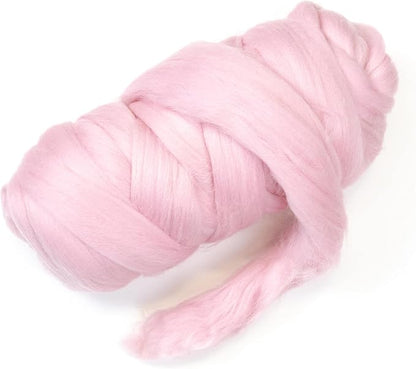 Kondoos Colored Natural Wool roving, 1 lb. Best Wool by Kondoosnaturalfibers