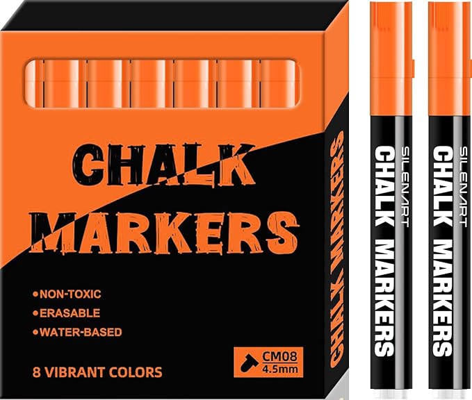 SILENART Chalk Markers by SILENART-THEARTOFSILENCE