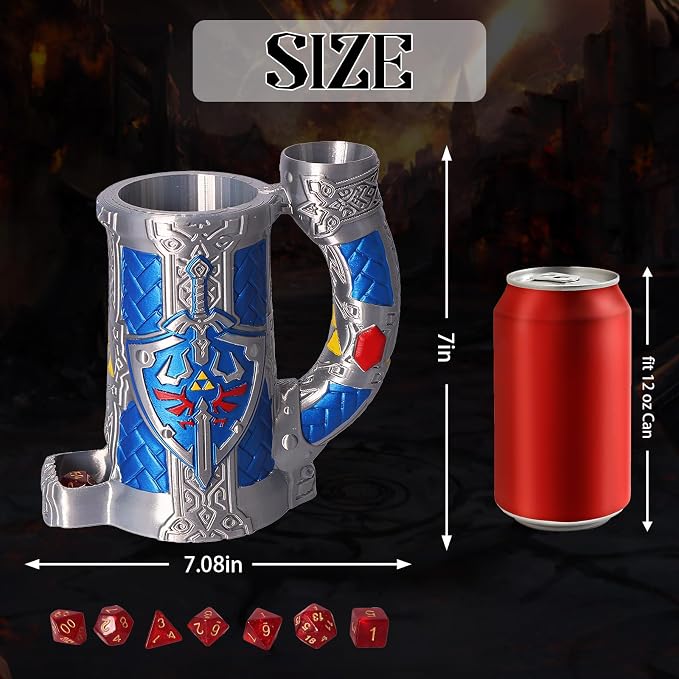 Dice Tower Mug, Dice Rolling Tower, Comes - Image 4