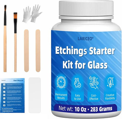 10oz Professional Etching Starter Kit by LARICEO