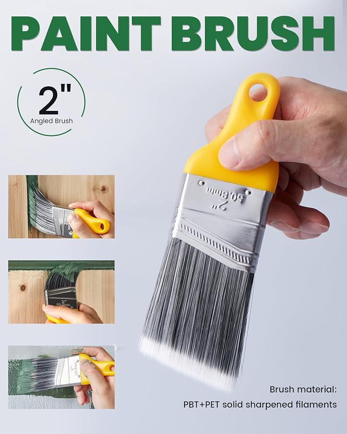 Voomey 17 Pcs 6 Inch Foam Paint Roller Kit - Image 3