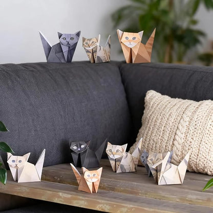 DIY Origami Paper Cats - Image 9