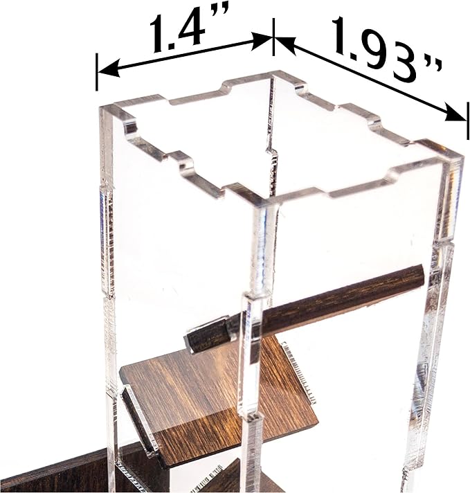 C4Labs Micro Travel Portable Dice Tower and Dice Vault | Fits Standard Seven - Image 5