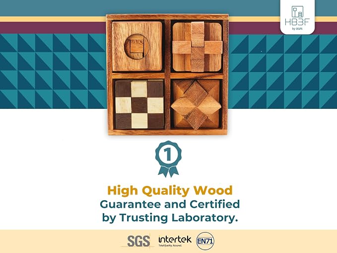 BSIRI Wooden Puzzle Box Set - Image 3