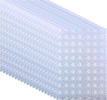 PATIKIL 8.3x5.8" Holographic Sticker Paper, 20Sheets A5 Polypropylene by PATIKIL