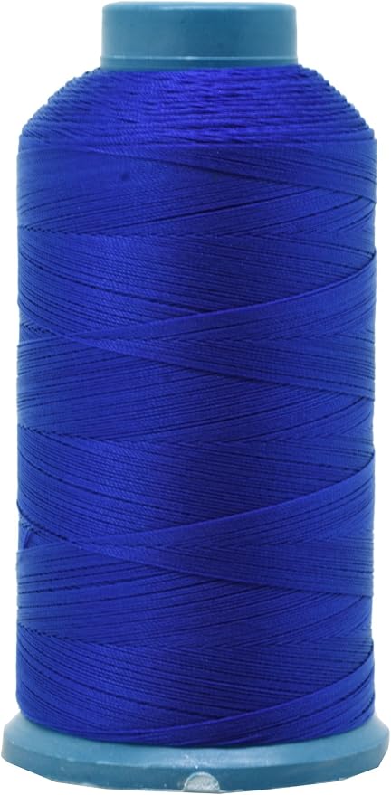 Mandala Crafts Bonded Nylon Thread Royal Blue Heavy Duty Sewing Threads by MandalaCrafts