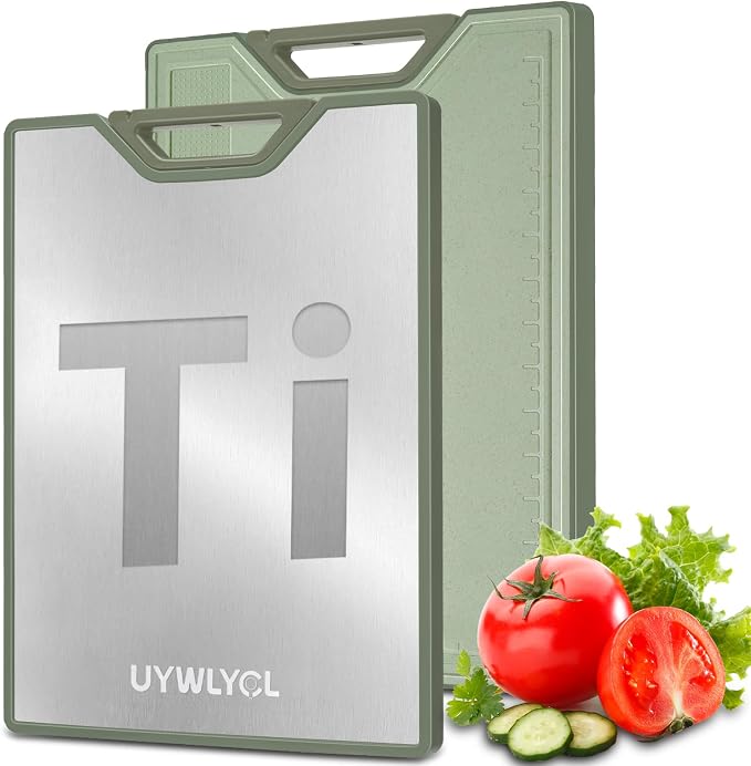 Titanium Cutting Board – Double Sided Cutting Boards by UYWLYCL