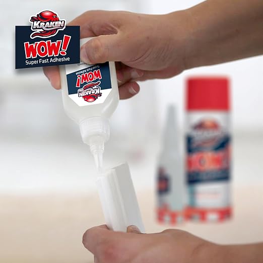 Kraken Bond Wow! CA Glue with Spray Adhesive Activator - Image 8
