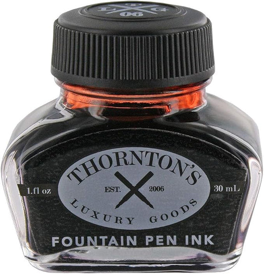 Thornton's Luxury Goods Premium Fountain Pen Ink Bottle 30ml by Thornton%27s+Luxury+Goods
