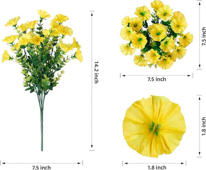 Fake Mums Fall Artificial Flowers Plants - Image 6
