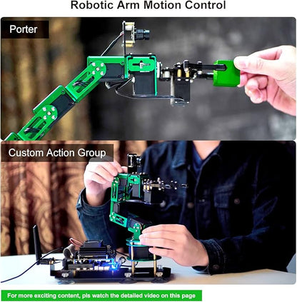 Yahboom Robot Arm for Jetson Nano 4GB 6-DOF AI Robotic Hand for Adults App - Image 7