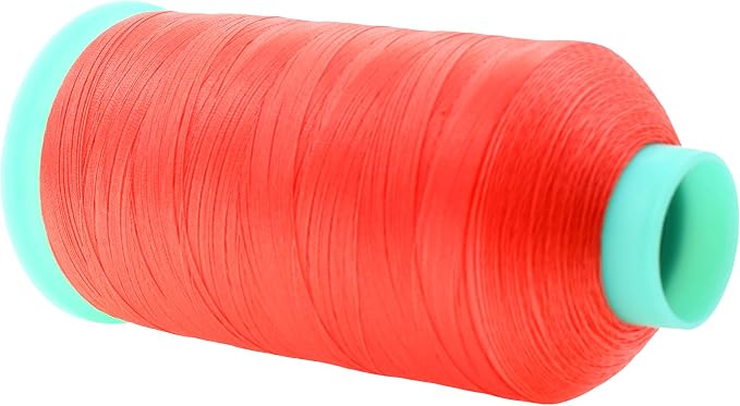 Mandala Crafts Bonded Nylon Thread Coral Heavy Duty Sewing Threads - Image 2