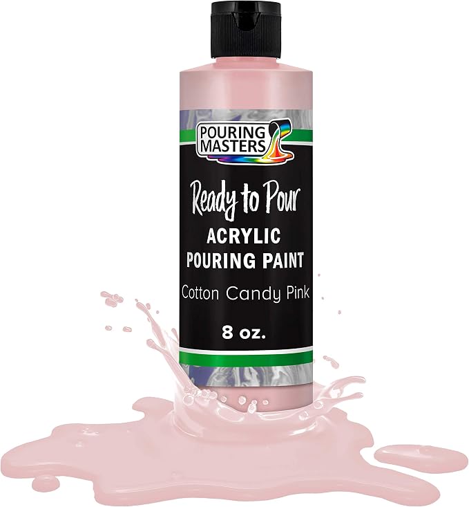 Pouring Masters Cotton Candy Pink Ready to Pour Acrylic Pouring Paint by USArtSupply