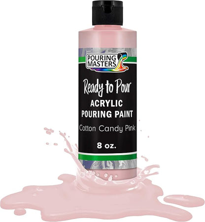 Pouring Masters Cotton Candy Pink Ready to Pour Acrylic Pouring Paint by USArtSupply