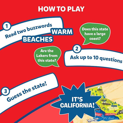 Skillmatics Guess in 10 States of America, Educational Travel Toys, Christmas - Image 4