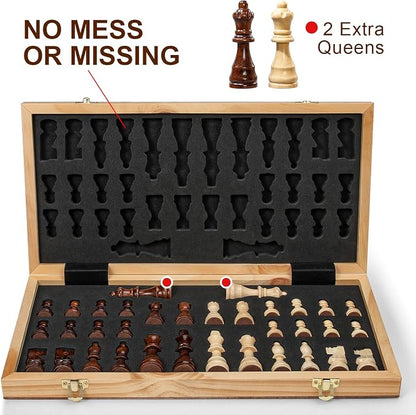 12 Inch Portable Travel Chess Set - Image 4