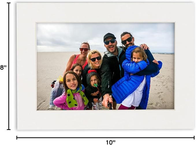 Pack of TEN 8x10 Mats Bevel Cut - Image 10