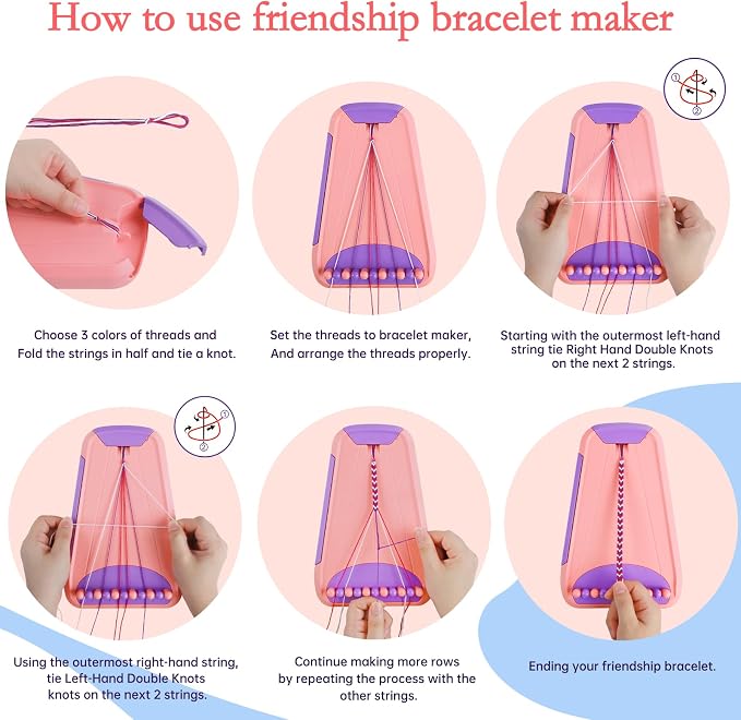 Rdfmy Friendship Bracelet Making Kit - Image 3