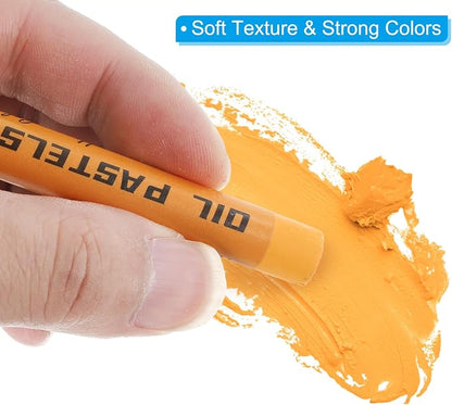 PATIKIL Light Yellow Oil Pastels - Image 4