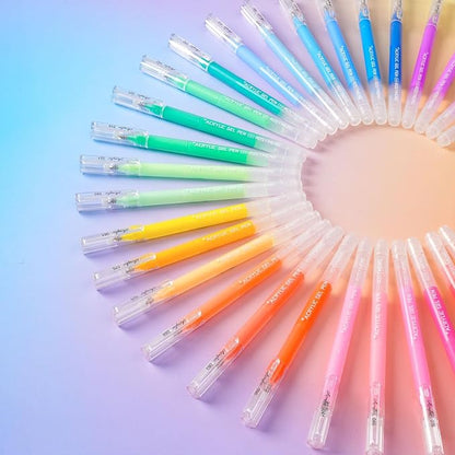 ROSYMENG 10 Colors Acrylic Gel Pens Set, Big-Capacity Ink Acrylic Paint Pen - Image 6