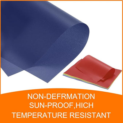 MECCANIXITY Colored Vellum Paper, 40 Sheet Deep Blue Transparency 11.7 x 8.2 - Image 5