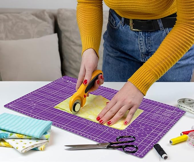 Headley Tools 18"x12" Thickened Self Healing Cutting Mat, A3 Rotary Cutting - Image 8