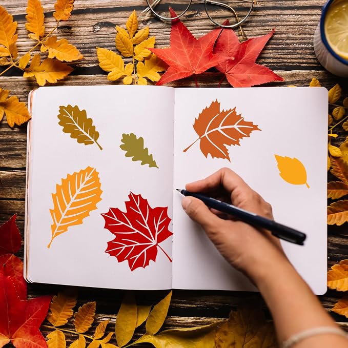 Fall Stencils for Painting on Wood Pumpkin Stencil Thanksgiving Stencils for - Image 7