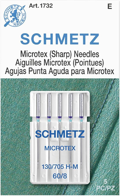 SCHMETZ Microtex Sharp Sewing Machine Needles by SCHMETZNeedles