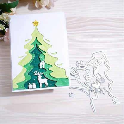Festivals Metal Cutting Die for Scrapbooking, Christmas Cut Stencils for DIY - Image 4