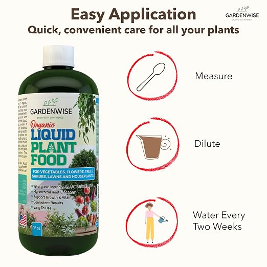 Organic Liquid Plant Food for Indoor Houseplants – All Purpose Fertilizer for - Image 4