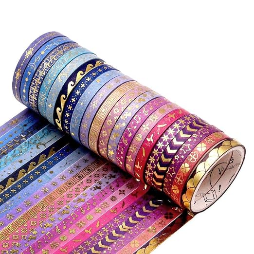 AEBORN Thin Purple Washi Tape by AEBORN-Makingyourlifemorecolorful