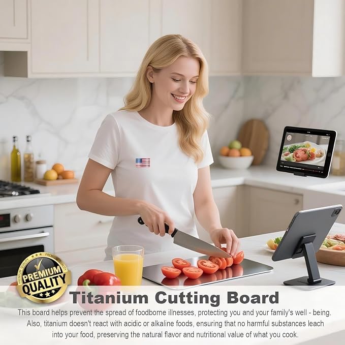Titanium Cutting Board, Double Sided 2025 New Titanium Cutting Boards - Image 8