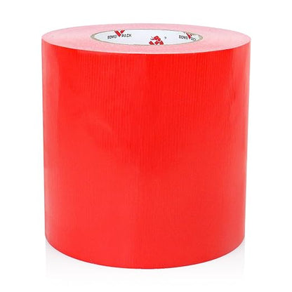 BOMEI PACK 6" Red Duct Tape, Wide Roll, 6 Inches x 60 Yards, 9 Mil Thick Heavy by BOMEIPACK