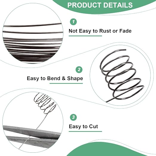0.6 mm/22 Gauge Copper Wire for Jewelry Making, 13.1FT Copper Beading Craft - Image 2